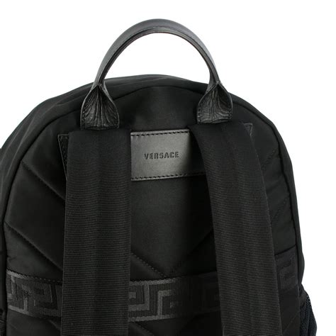 versace men's backpack|Versace side bag men's.